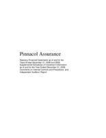 Pinnacol Assurance : statutory financial statements as of and for the years ended December 31, 2009 and 2008, supplemental schedules of investment information as of and for the year ende