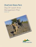 Chatfield State Park dog off-leash area management plan
