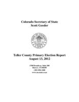 Teller County primary election report