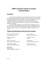 2000 Colorado gender & justice annual report