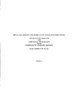 Bruce McCandless Colorado State Veterans Nursing Home, financial statements and additional information with independent auditor's reports, year ended June 30, 2011