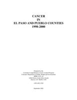 Cancer in El Paso and Pueblo counties, 1998-2000