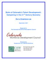 The State of Colorado's talent development : competing in the 21st century economy. Data Compendium