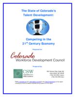 The State of Colorado's talent development : competing in the 21st century economy