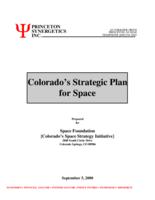 Colorado's strategic plan for space