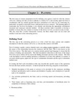 Contract procedures and management manual. Chapter 2: Planning