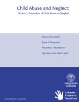 Child abuse and neglect : an introductory manual for professional and paraprofessionals. Section 2: Prevention of Child Abuse and Neglect