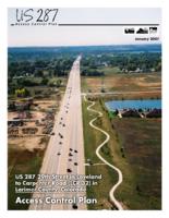 US 287 Loveland to Fort Collins, Colorado environmental overview study. Access Control Plan