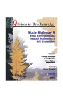 State highway 9, Frisco to Breckenridge : final environmental impact statement & final section 4(f) evaluation. Volume 2: Cover