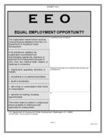 Community development block grant program guidebook. Exhibit 8U: Notice to Employees (EEO Poster)