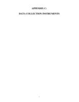 Process evaluations of the Colorado Sex Offender Management Board standards and guidelines : a report of findings. Appendix C: Data Collection Instruments