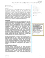 Drought and water supply assessment. Section 1, Chapter 8: Structural and Non-structural Project Components for Drought Mitigation