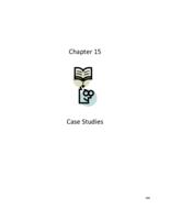 Huntmaster manual. Chapter 15: Case Studies