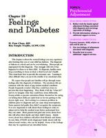 Understanding diabetes. Chapter 10: Feelings and Diabetes