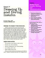Understanding diabetes. Chapter 9: Drawing Up and Giving Insulin