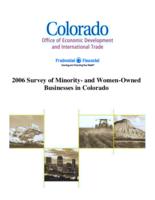 2006 survey of minority- and women-owned businesses in Colorado