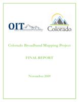 Colorado broadband mapping project : final report