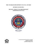 Housing choice voucher program administrative plan