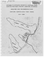 Options to mitigate potential damages from earth flows near Dowds Junction, Colorado