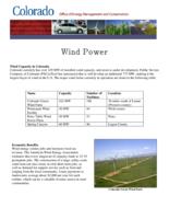 Wind power