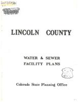 Lincoln County water and sewer facility plan