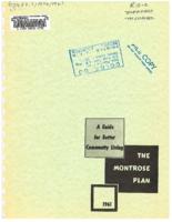 The Montrose plan for the city of Montrose, Montrose County, Colorado