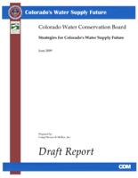 Strategies for Colorado's water supply future