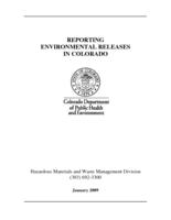 Reporting environmental releases in Colorado