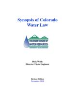 Synopsis of Colorado water law