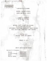 University of Colorado, Boulder, Colorado Springs, Denver and Medical Center financial statements as of June 30, 1978 : for National Direct Student Loan Programs, College Work-Study Programs, Supplemental Educational Opportunity Grants Programs, Basic Edu