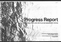 Progress report : Colorado State land use plan and management system. Presented to the 48th General Assembly, second regular session