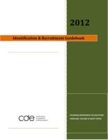 2012 identification & recruitment guidebook