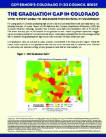 The graduation gap in Colorado : Who is most likely to graduate high school in Colorado?