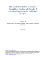 The economic impact of the 2011 drought on Southern Colorado : a combined input-output and EDMP analysis