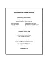 Water Resources Review Committee