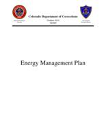 Energy management plan