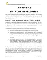 Colorado intercity and regional bus network plan, 2014. Chapter 5. Network Development