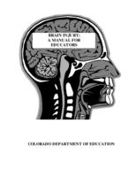 Brain injury : a manual for educators