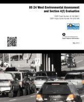 US Highway 24 west environmental assessment and section 4(f) evaluation El Paso County, Colorado