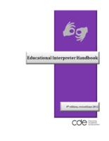 Educational interpreter handbook