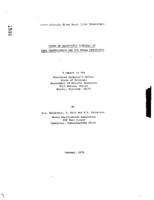 Costs of wastewater disposal in coal gasification and oil shale processing : a report to the Executive Director's Office, State of Colorado, Department of Natural Resources