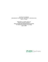 Independent accountant's report on program operation as related to Disproportionate share hospital payments final rule for Medicaid state plan rate year ending June 30, 2009