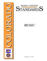 Colorado model content standards, music