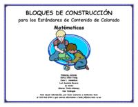 Bloques de construcción para los estándares de contenido de Colorado. Matématicas