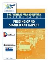 I-70/Central Park Boulevard interchange finding of no significant impact