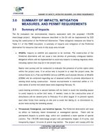 Section 3. Impacts and Mitigation