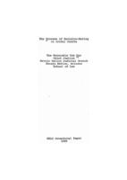 The process of decision-making in tribal courts