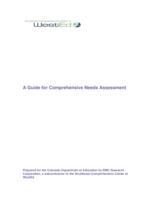 A guide for comprehensive needs assessment