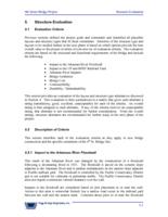 Structure concept report, 4th St (SH 96A) Bridge over the Arkansas River and Pueblo rail yard, Pueblo, Colorado. Chapter 5: Structure Evaluation