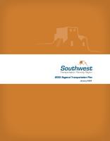 Southwest transportation planning region, 2035 regional transportation plan